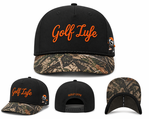 Golf Lyfe Script Rope Hat